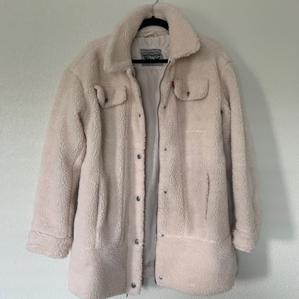 Levi's® Oversized Sherpa Trucker Jacket